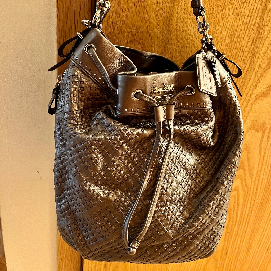 Coach Draw String Bag